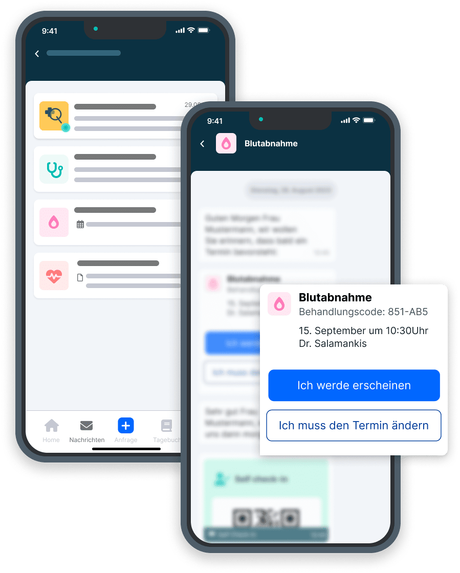 Kommunikation im Portal