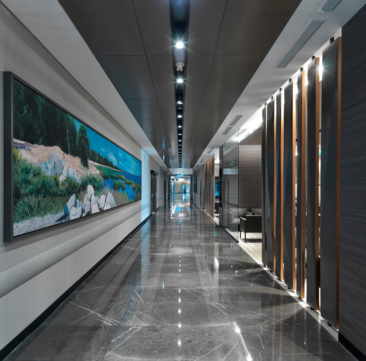 Hallway at Memorial