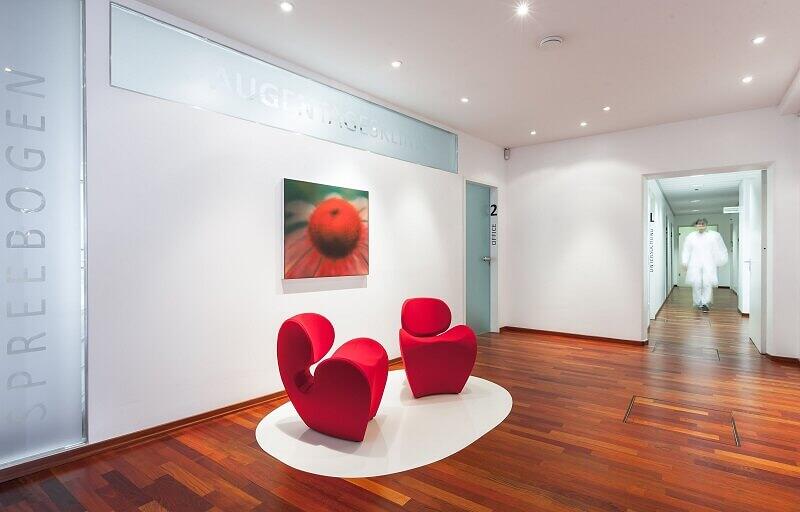 Spreebogen Eye Clinic Hallway