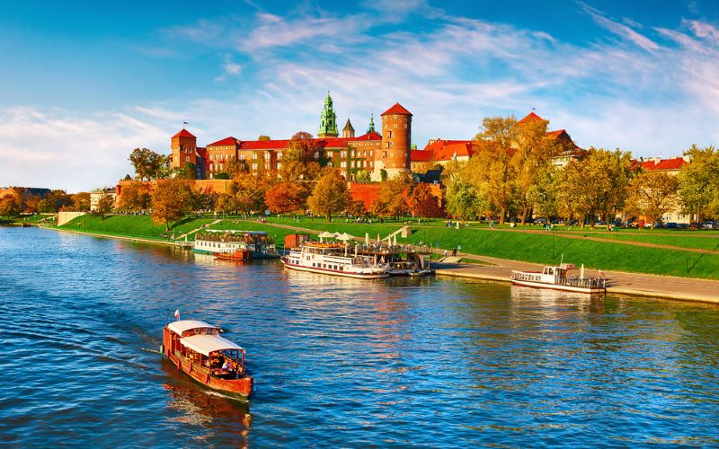 Krakau in Polen, einem beliebten Land für Zahnimplantat Behandlungen