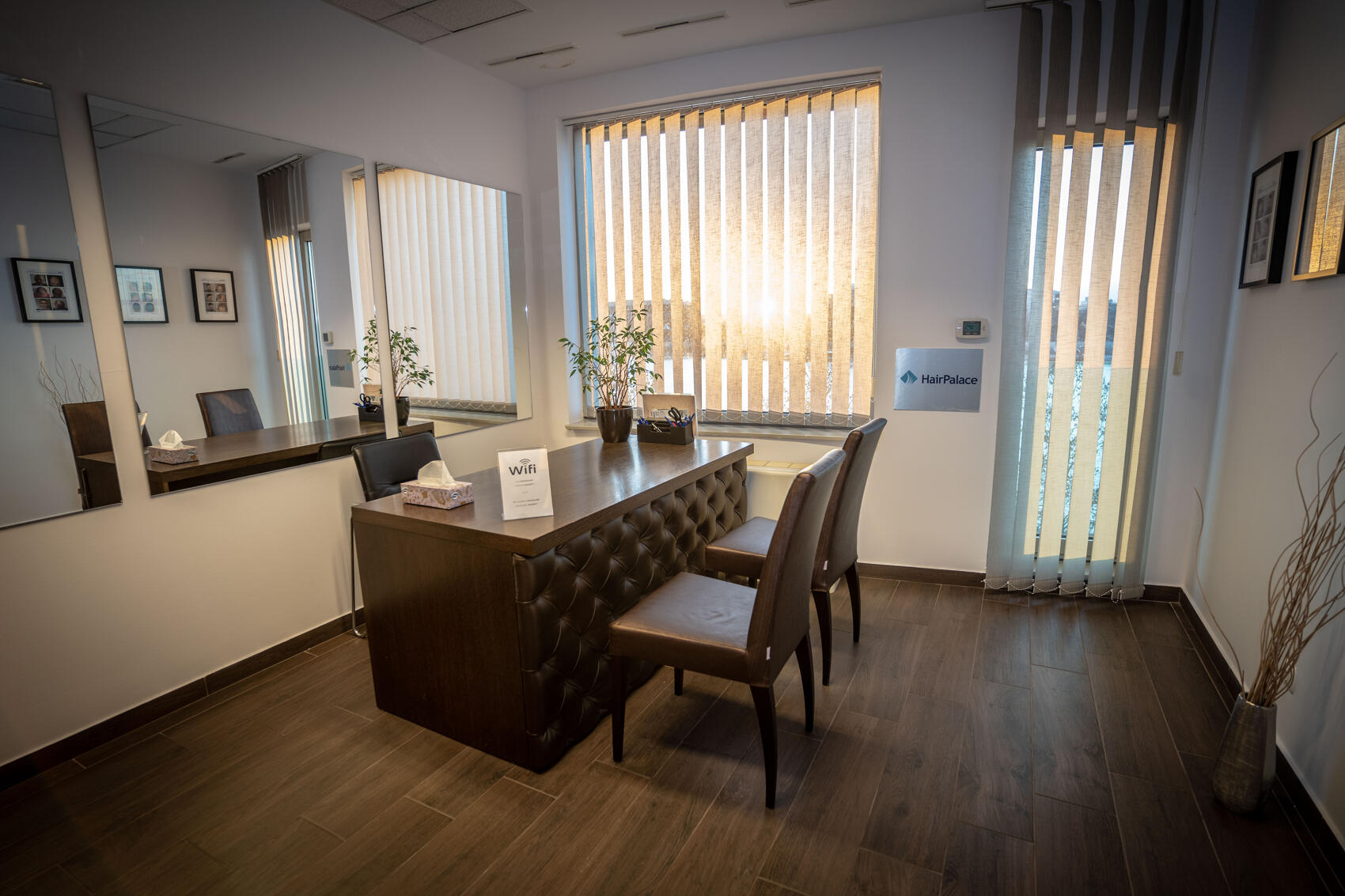 Hair Palace Reception