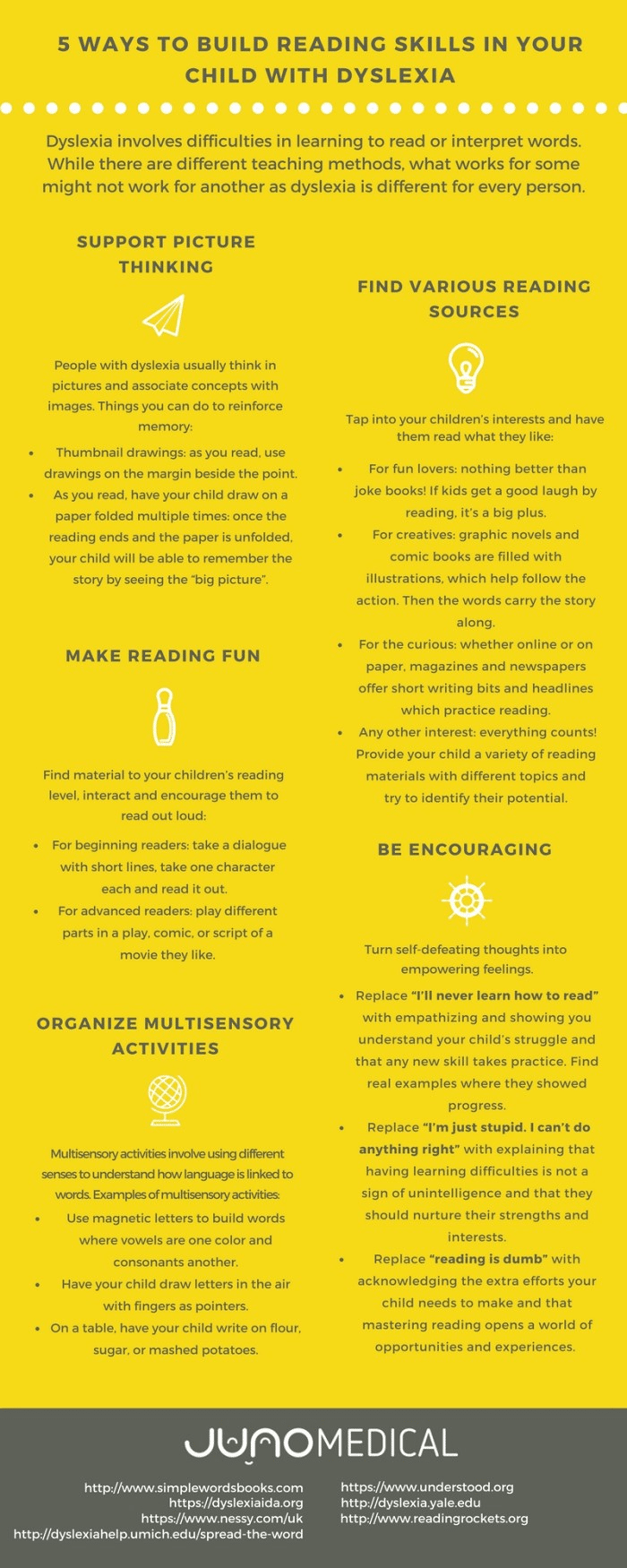 EN image 1 for Infographic - Infographic - 5 Ways to Build Reading Skills in Your Child with Dyslexia