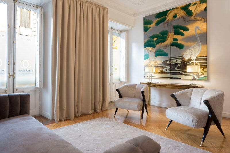 Ocean Clinic Madrid waiting room