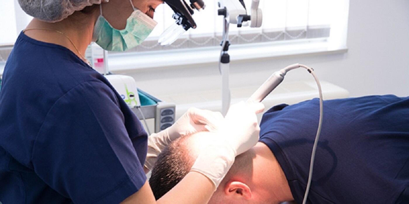 Hair Palace Graft harvesting